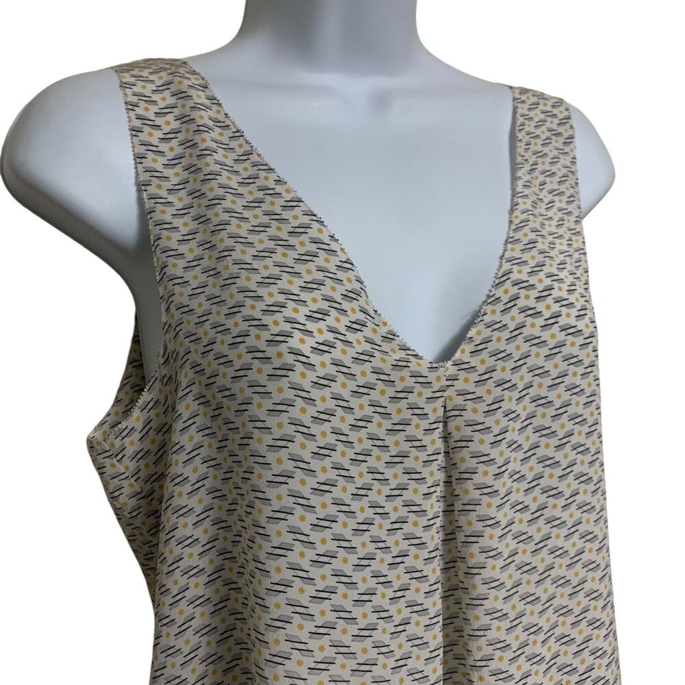 Monoprix Autre Ton Blouse Safran Orange Womens Size 38 ( Size 8) - Picture 2 of 7